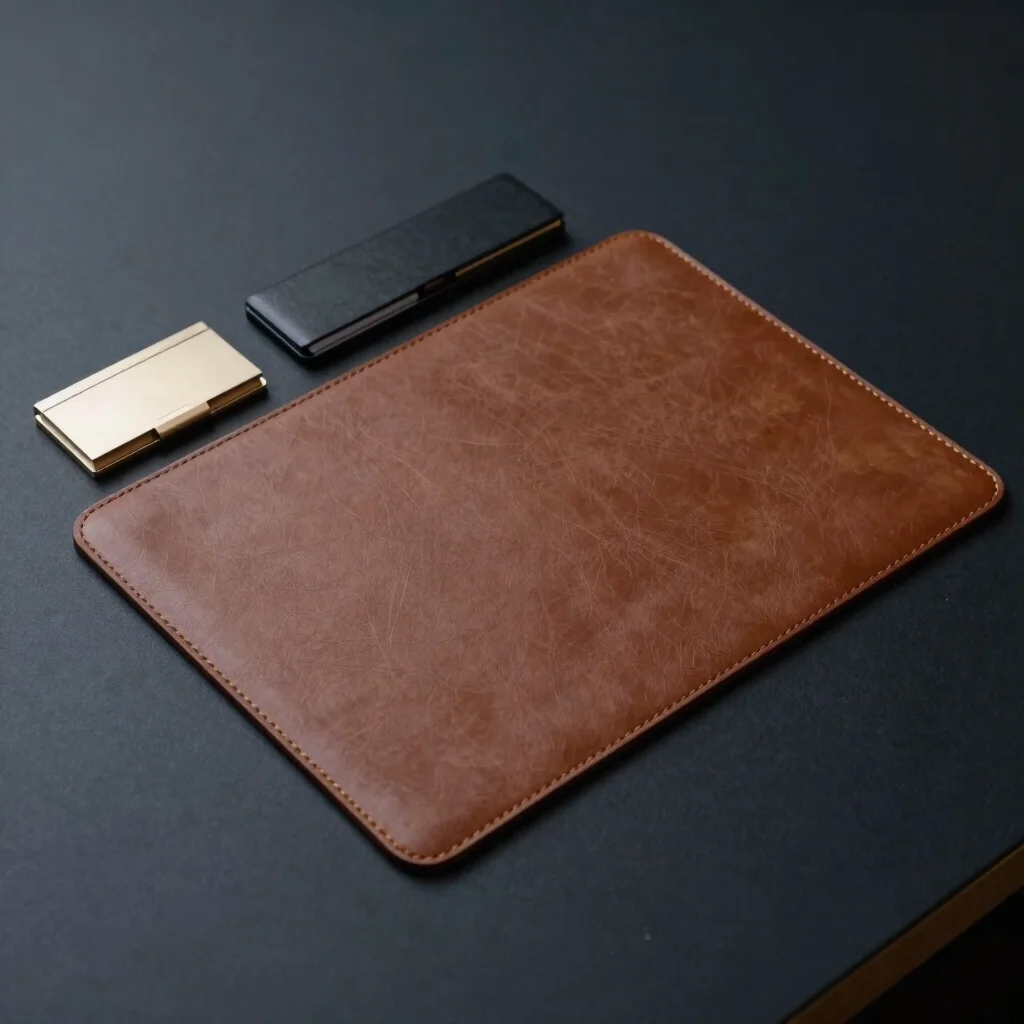 Corner Office Leather & Desk Gift Set